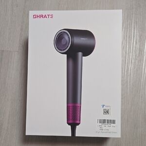 SHRATE High-Speed Hair Dryer in Black and Pink